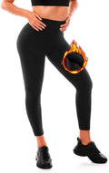 Women'S Fleece Lined Leggings, Thermal Leggings High Waist for Women